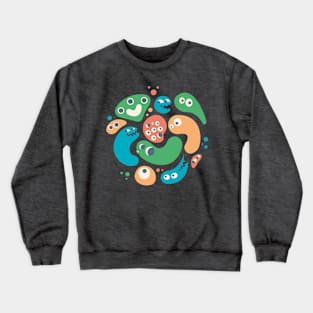 Monsters Cute Funny Crewneck Sweatshirt